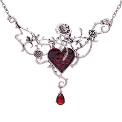 Goth Girl Vintage Gothic Lolita Punk Gothic Steampunk Necklace Masquerade Women's Costume Vintage Cosplay Party Necklace Masquerade Lightinthebox