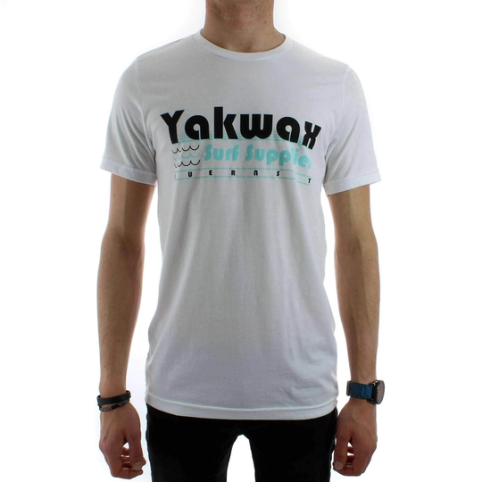 Yakwax Surf Supplies T-Shirt in White