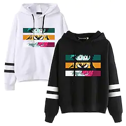 Inspired by My Hero Academia / Boku No Hero Midoriya Izuku Deku Hoodie Cartoon Back To School Print Harajuku Graphic Kawaii Hoodie For Men's Women's Adults' Polyester / Cotton Blend Lightinthebox