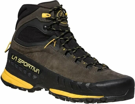 La Sportiva Mens Outdoor Shoes TX5 GTX Carbon/Yellow 43,5