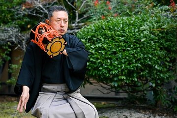 Traditional Japanese Drum Class with a Respected Noh Performer