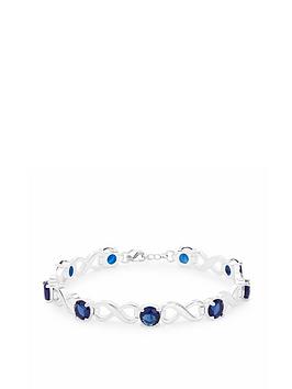 Jon Richard Blue Infinity Bracelet - Gift Boxed