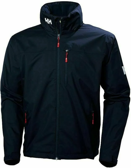 Helly Hansen Crew Hooded Jacket Sailing Jacket Navy 4XL