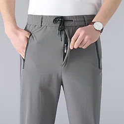 Men's Hiking Pants Trousers Summer Outdoor Breathable Quick Dry Stretch Lightweight Pants / Trousers Bottoms Black Blue Camping / Hiking / Caving XL 2XL 3XL 4XL 5XL Lightinthebox