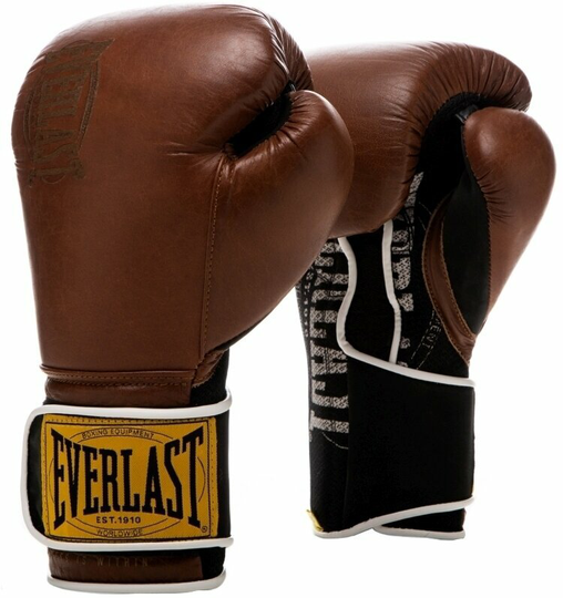 Everlast 1910 Classic Gloves Brown 14oz