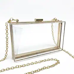 Women's Clutch Crossbody Bag Handbag Acrylic Solid Color Party / Evening Date Green White Black Blue Lightinthebox