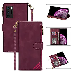 Zipper Wallet Leather Case For Huawei P40 P30 Lite Pro P20 Lite Mate 30 Pro Mate 20 lite P Smart Honor 30 Pro Honor 30S Enjoy 9 Magnetic Flip Folio Full Body Protective Cover with Card Slots Kickstand Lightinthebox