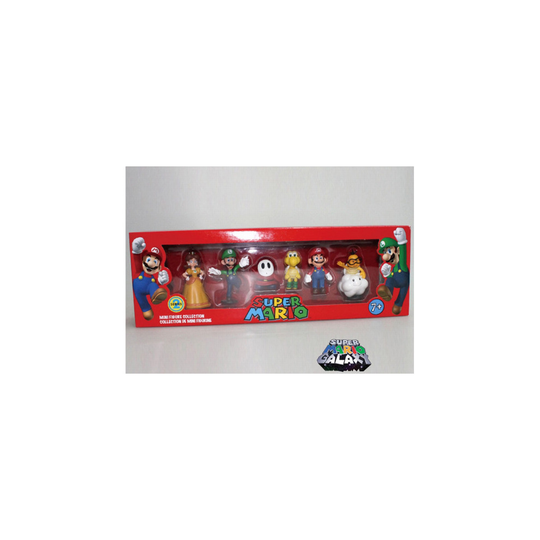 (B) Super Mario Boxed Toy Kids Toy Decoration 6pcs/Box