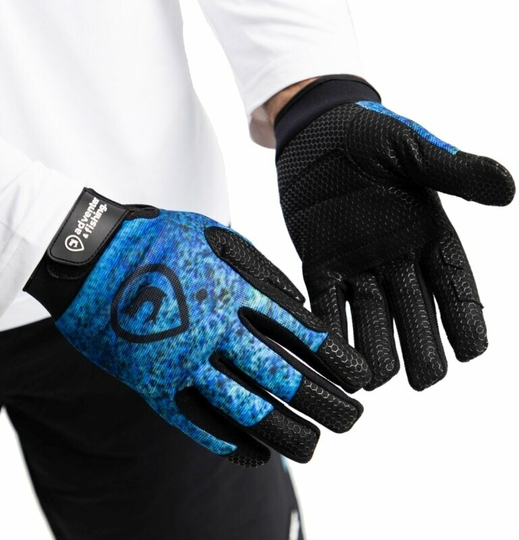 Adventer & fishing Gloves Saltwater Long Gloves Bluefin Trevally L-XL