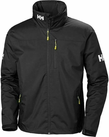 Helly Hansen Men's Crew Hooded Midlayer Sailing Jacket Sailing Jacket Black 4XL