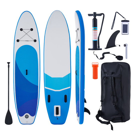 3.2m 10'6' SUP Inflatable Stand Up Paddle Board Surfboard Complete Kit Set