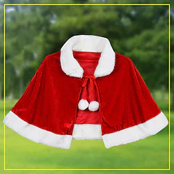 Santa Suit Santa Claus Mrs.Claus Cosplay Costume Christmas Hat Christmas Accessories Women's Special Cosplay Costume Christmas Christmas Carnival Masquerade Adults' Party Christmas Velvet Hat Cape Lightinthebox