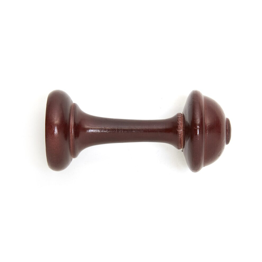 (Rosewood) Pair of Kestral Stem Wooden Curtain Hold Backs Beautifully Finished Wood 7 Colors Hold backs