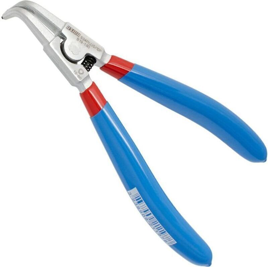 Unior External Lock Rings Pliers Bent 140 (3-10mm)