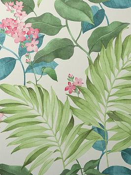 Fine Décor Eden Tropical Green