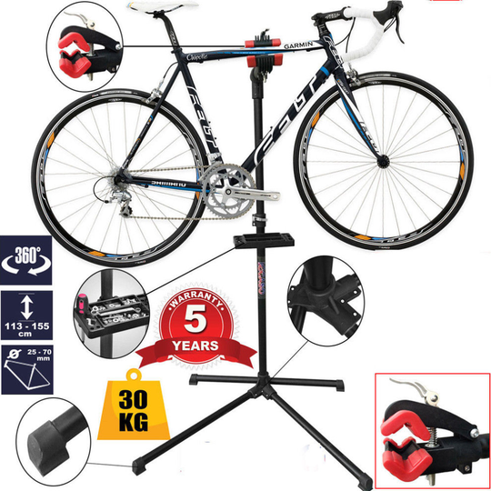 Bicycle Adjustable Folding Repair Home Mechanic Maintenance Work Stand