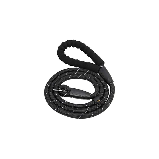 Zhaoyao Dog Slip Lead, Reflective Large Lead Leash with Comfortable Sponge Handle Adjustable Dog Pet Length 160 cm for Large Medium Dog Training