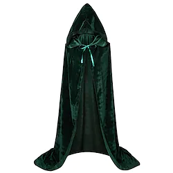 Hocus Pocus Witch Mary Sarah Cloak Masquerade Men's Women's Boys Movie Cosplay Cosplay Costume Party Green Purple Red Cloak Masquerade Polyester Lightinthebox