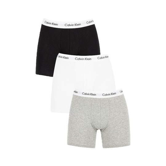 (L) CALVIN KLEIN NB1770A MP1 Mens CK Boxers Briefs Cotton Shorts 3X Pack Underwear