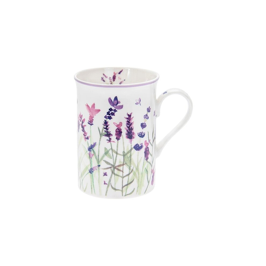 Purple Lavender Boxed Mug
