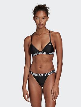 adidas Beach Bikini, Yellow, Size 6, Women