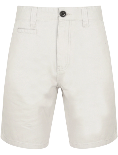 Shorts Billy's Bay Cotton Twill Chino Shorts with Peach Finish In Carolina Grey - South Shore / S - Tokyo Laundry