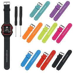 1 pcs Smart Watch Band for Garmin Forerunner 25 Sport Band Silicone Replacement Wrist Strap (only for Large size Forerunner 25 watch) man Lightinthebox