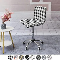 Stretch Bar Stool Covers, Stretch Removable Washable Printed Bar Stool Chair Covers, Counter Height Chairs Covers for Kitchen Dining Room Cafe Furniture Lightinthebox