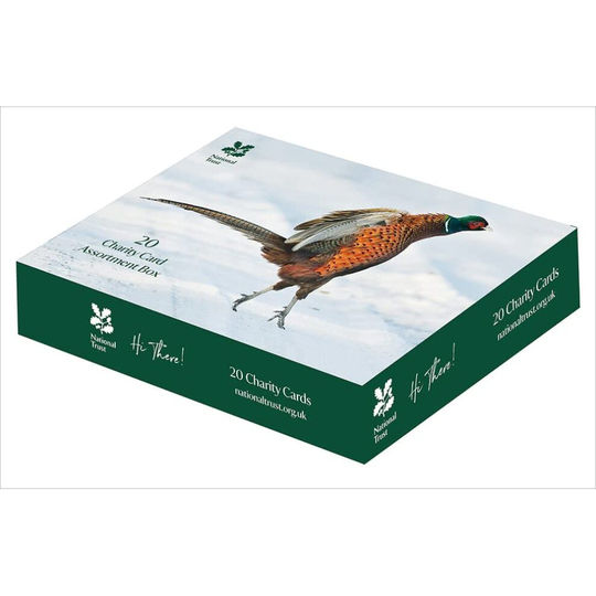 Box of 20 National Trust Birds & Wildlife Charity Christmas Cards Card Boxes