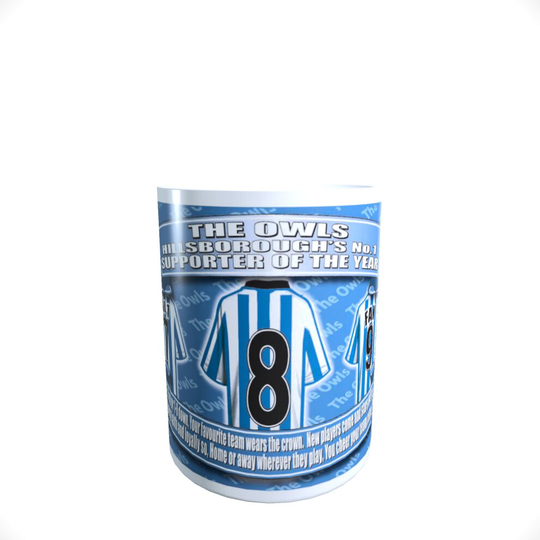 Sheffield Wednesday Football Shirt Ceramic Money Box Gift