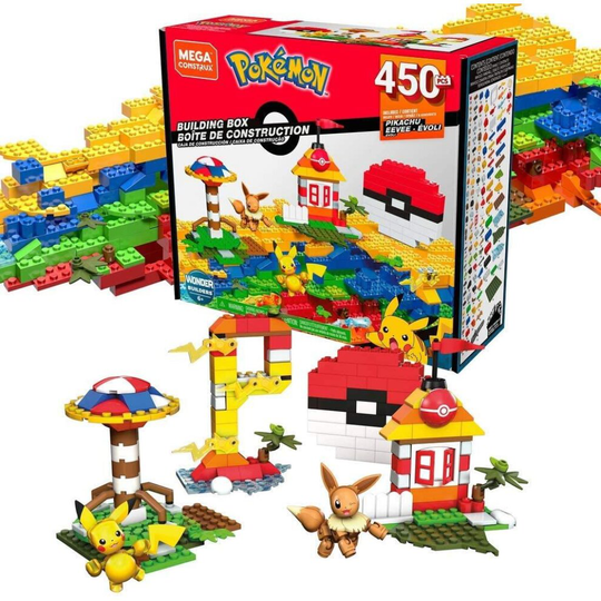 Mega Construx GMD35 Pokemon 450 Piece Building Box