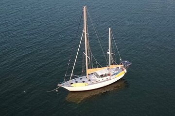 2 Hour Sailing and Snorkeling Tour on 60' Sailboat from Cruz Bay, St. John