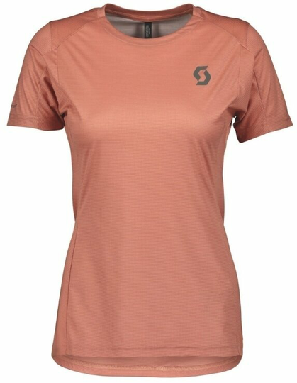 Scott Trail Run SS Womens Shirt Crystal Pink S