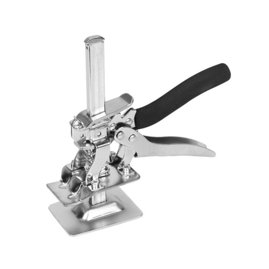 (Black/ All Steel) LABOR-SAVING ARM Door Board Lifter Cabinet Plaster Sheet Repair Height Regulator
