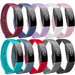 Large Soft Silicone Replacement Watch Band For Fitbit Inspire / Inspire HR / Ace 2 Replacement Silicone Wristband Strap Watch Band Lightinthebox