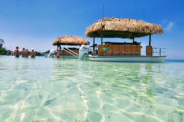 4-Hour Private Sand Bar Cruise on a Tiki Bar Boat in Key West