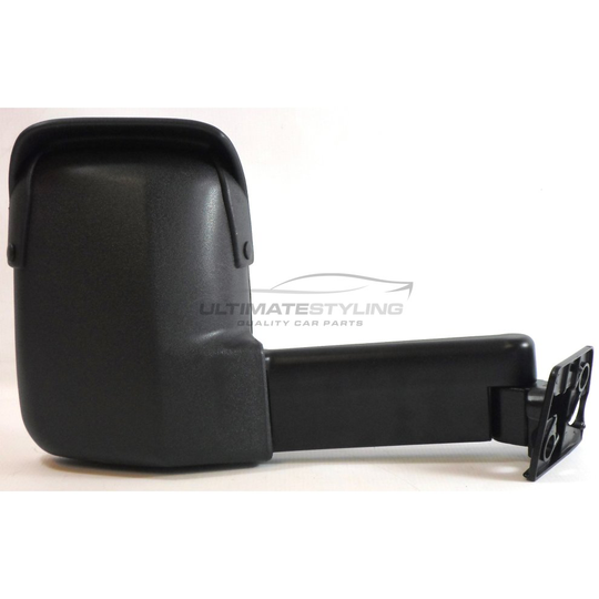 Ford Transit Van 1986-1994 Manual Long Arm Wing Mirror Black Drivers Side O/S