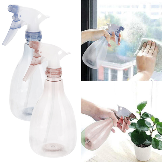 650ml Water Spray Hand Bottle Trigger Plants Garden Outdoor Cleaning Fine Mist