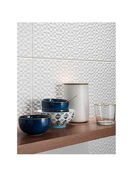 Topps Tiles Simply Geometric DÉCor 33.5Cm X 60Cm (Box Of 8 Tiles)