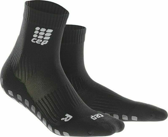 CEP WP5B57 Griptech Compression Short Socks Black IV