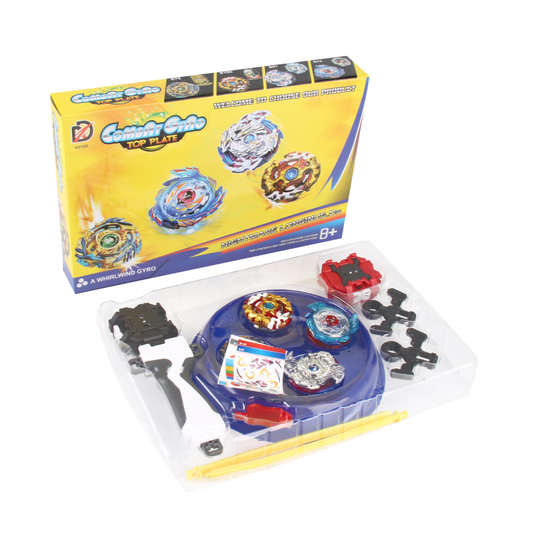 4X Boxed Gyro Beyblade Burst Set With Launcher Arena Metal Fight Toy