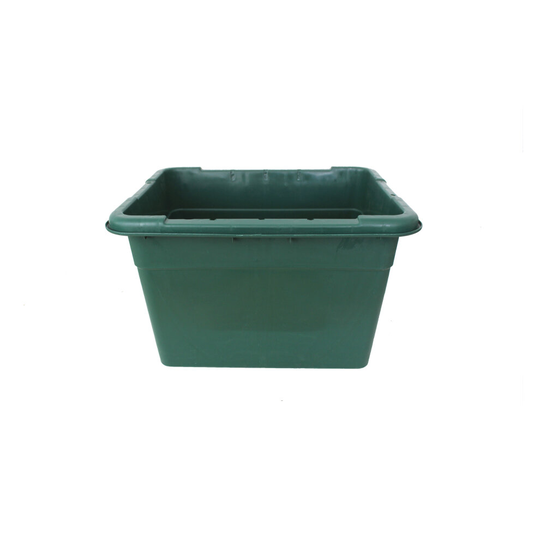 Straight - Grab Box - 55L - Green Recycling Box (For Indoor & Outdoor use)