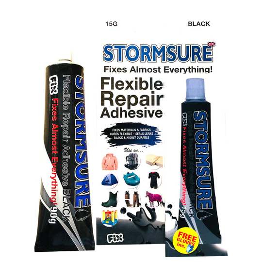 Stormsure Flexible Repair Adhesive 15g Black