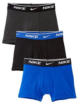 Nike Junior Boys 3 Pack Boxer Brief Underwear - Multi