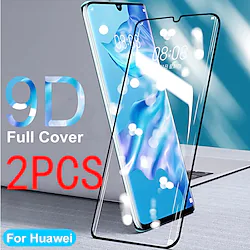 2PCS Huawei Screen Protector Mate 30 Pro / Mate 20 Lite / Mate 10 / Mate 9 High Definition (HD) Front Screen Protector Tempered Glass Surface Enhanced Silk Screen Lightinthebox
