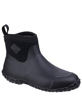 Muck Boots M's Muckster II Ankle Welly - Black, Black, Size 8, Men