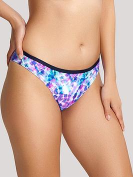 Panache Aspyn Brazilian Bikini Pant, Tie Dye, Size 8, Women