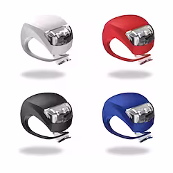 Bike Light Safety Light Bike Horn Light Bicycle Cycling Waterproof Multiple Modes Quick Release 60 lm White Red Cycling / Bike Lightinthebox
