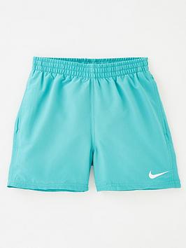 Boys, Nike Essential Lap 4" Volley Swim Short - Teal, Teal, Size M=9-11 Years