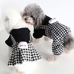 Autumn and Winter New Year 2022 Little Panda Star Box Couple Clothes Teddy Bears Pet Dog Clothes Lightinthebox